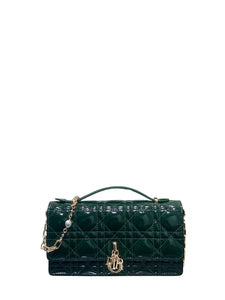 Royale Patent Chain Bag