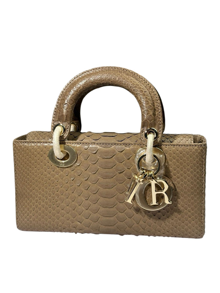 Serpentine Luxe Top Handle Bag