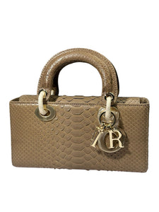 Serpentine Luxe Top Handle Bag