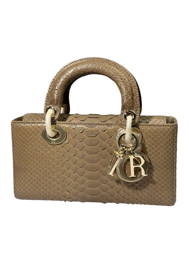 Serpentine Luxe Top Handle Bag