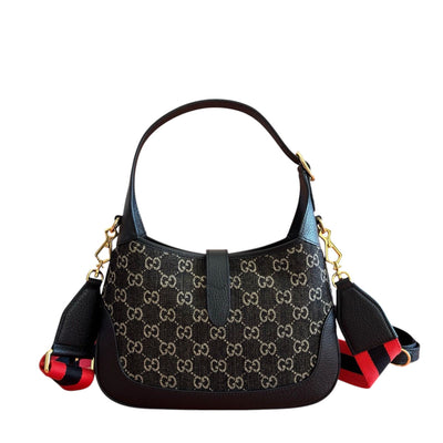 Noir Signature Shoulder Bag
