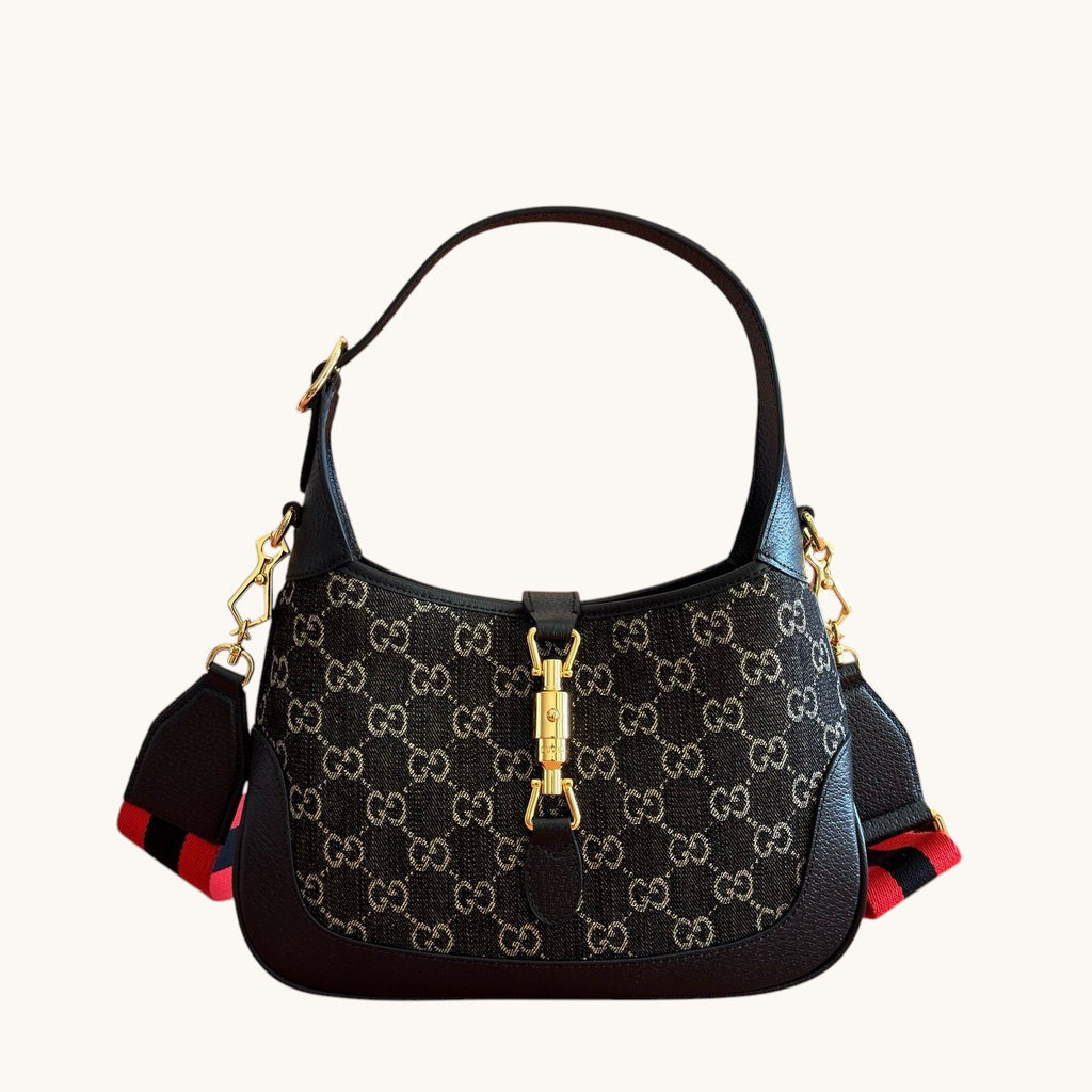 Noir Signature Shoulder Bag