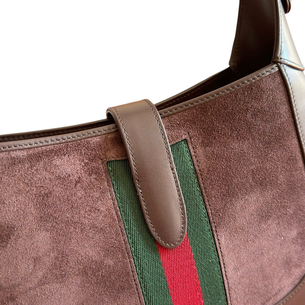 Heritage Stripe Hobo Bag