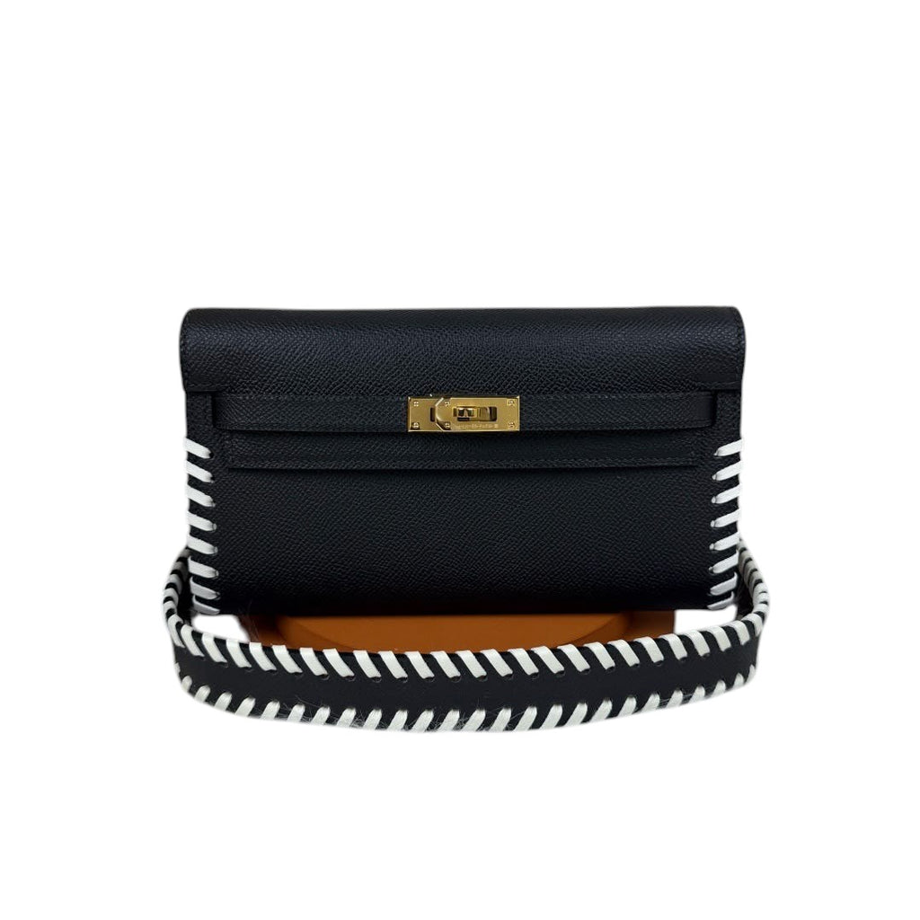 Midnight Stitch Luxe Shoulder Bag