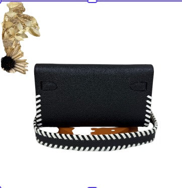 Midnight Stitch Luxe Shoulder Bag