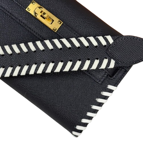 Midnight Stitch Luxe Shoulder Bag