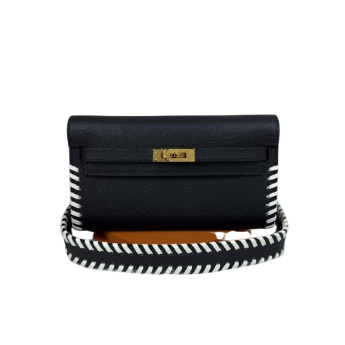 Midnight Stitch Luxe Shoulder Bag