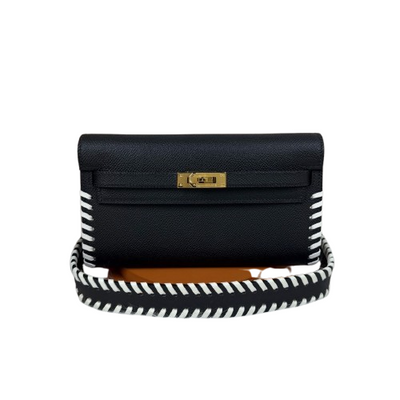 Midnight Stitch Luxe Shoulder Bag