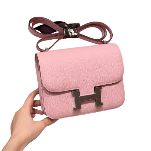 Blush Pink Luxe Crossbody Bag