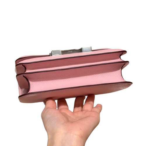 Blush Pink Luxe Crossbody Bag