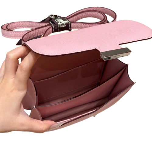Blush Pink Luxe Crossbody Bag