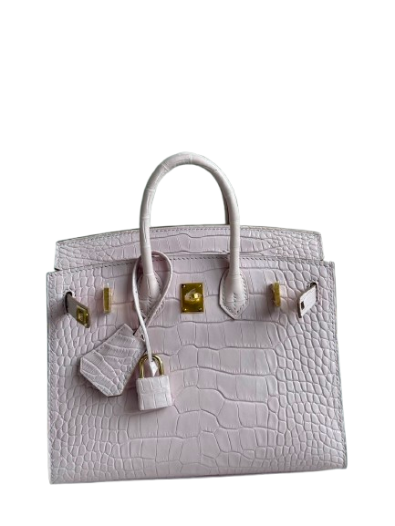 Pearl Croc Executive Tote