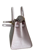 Load image into Gallery viewer, Pearl Croc Executive Tote