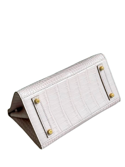 Pearl Croc Executive Tote