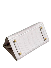 Load image into Gallery viewer, Pearl Croc Executive Tote