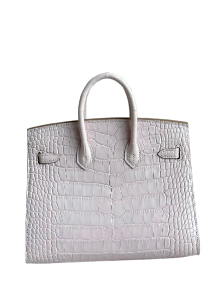 Pearl Croc Executive Tote
