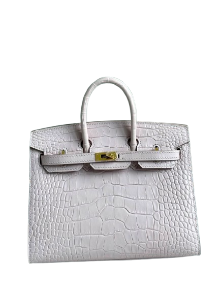 Pearl Croc Executive Tote
