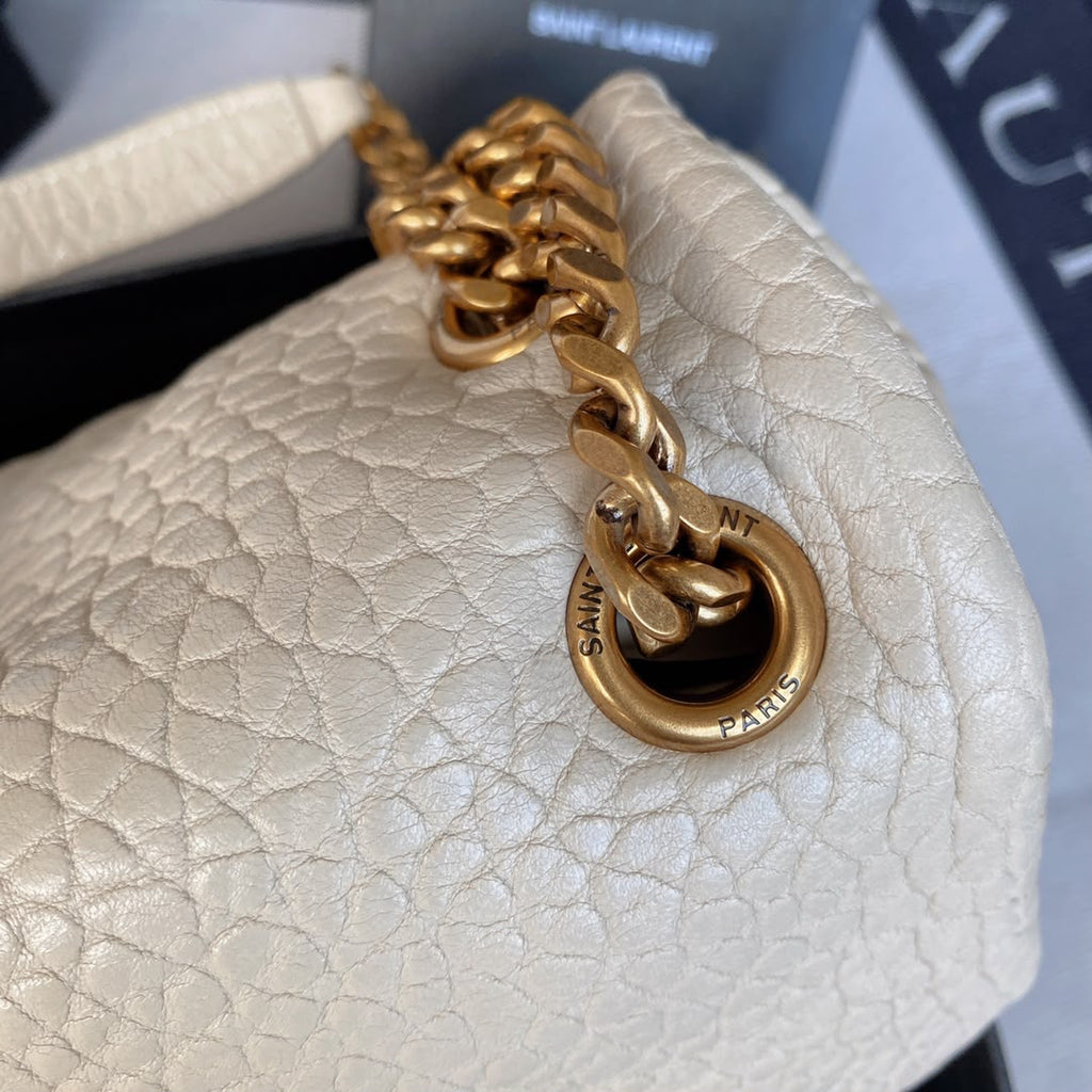 Ivory Luxe Chain Bag