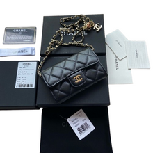 Load image into Gallery viewer, Midnight Quilted Charm Bag