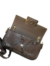 Load image into Gallery viewer, Serpentina Luxe Baguette Bag