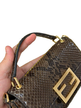 Load image into Gallery viewer, Serpentina Luxe Baguette Bag