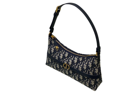 Monogram Crescent Shoulder Bag